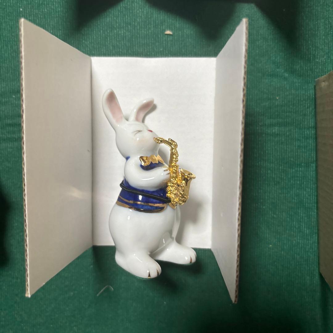 ドリーズラビット音楽隊 オーケストラ 陶器