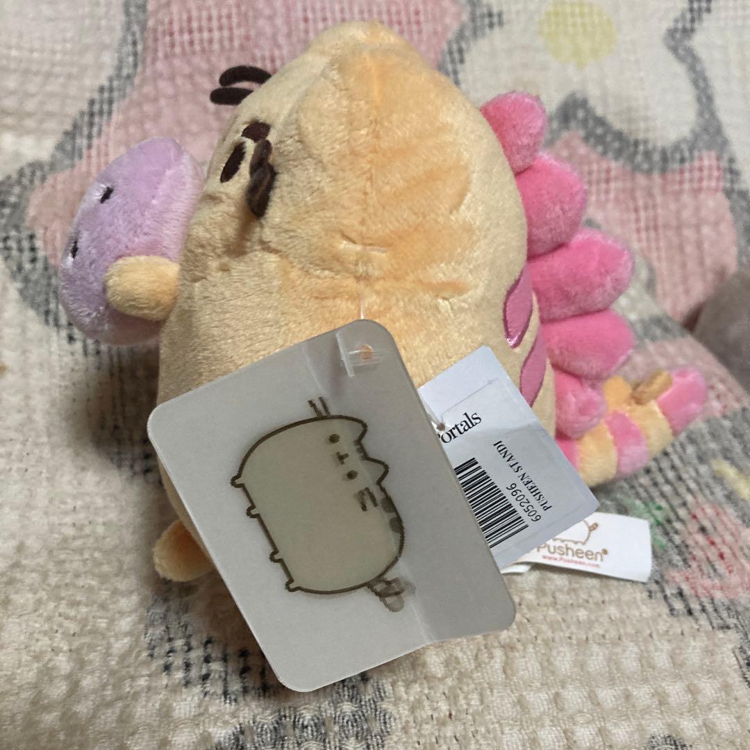 ねこのプシーン Pusheen ぬいぐるみ3コ 中古品　GUND&AURORA