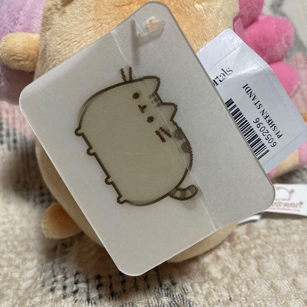 ねこのプシーン Pusheen ぬいぐるみ3コ 中古品　GUND&AURORA