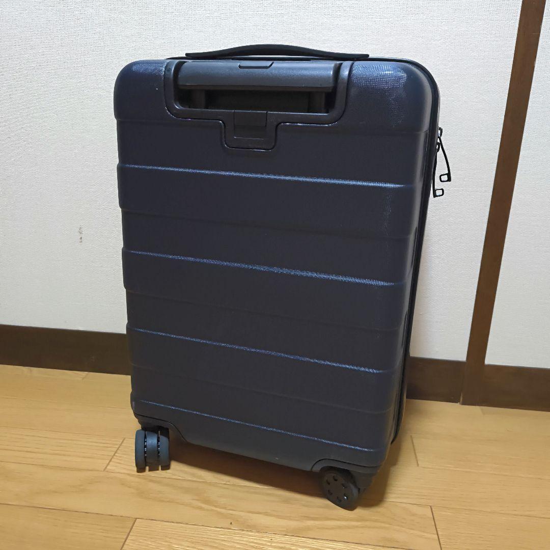 36L 無印良品 ハード キャリーケース ネイビー　機内持ち込みサイズ