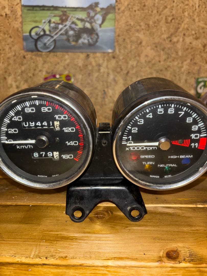 gb250 クラブマン 初期型メーター　タコメーター