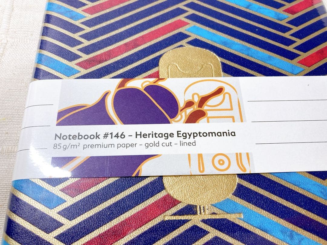 新品・未使用品　モンブラン　ヘリテイジ　エジプトマニア　ノート　#146