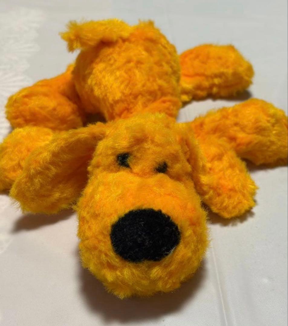 日本製　子犬のるーくオレンジ　COMO&RAY 平成　レトロ