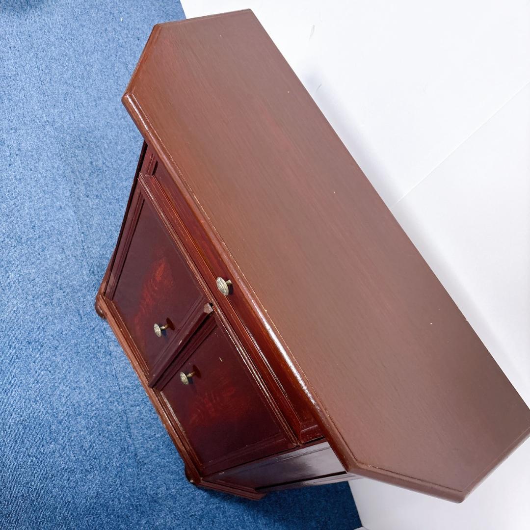 イタリア製 西洋 アンティーク家具 コンソール キャビネット 飾り棚