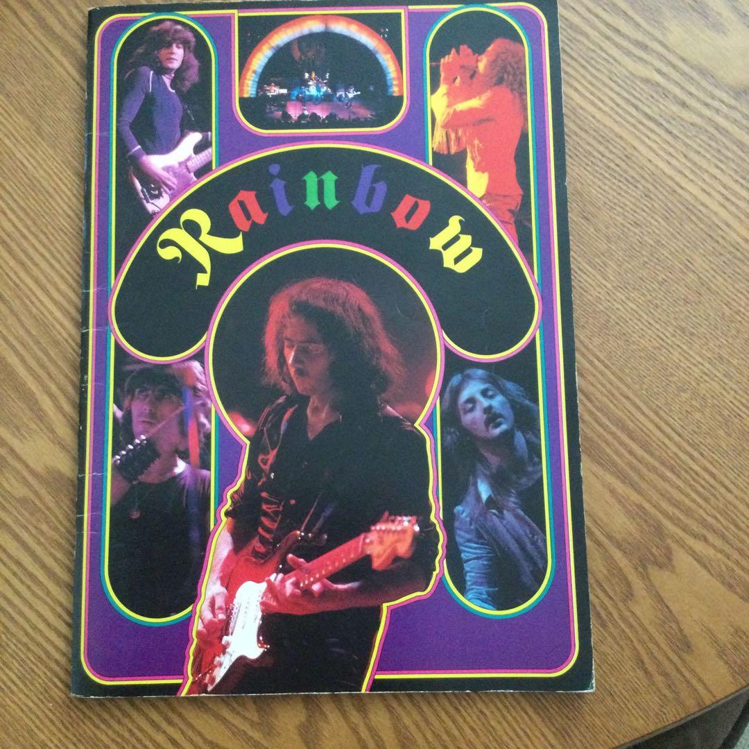 リッチーブラックモアズレインボー　コンサート　パンフレット