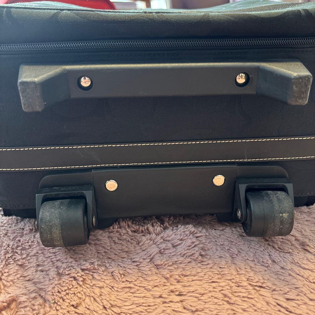 COACH ブラック キャリーケース