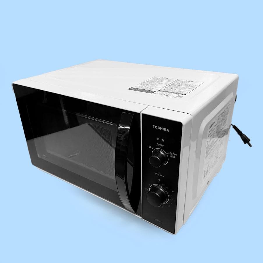 ★736 東芝 17L 電子レンジ 庫内フラット 2024年製 ER-M17Y