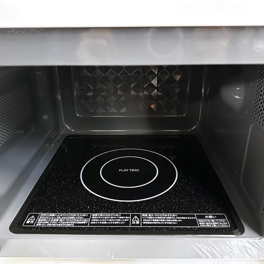 ★736 東芝 17L 電子レンジ 庫内フラット 2024年製 ER-M17Y