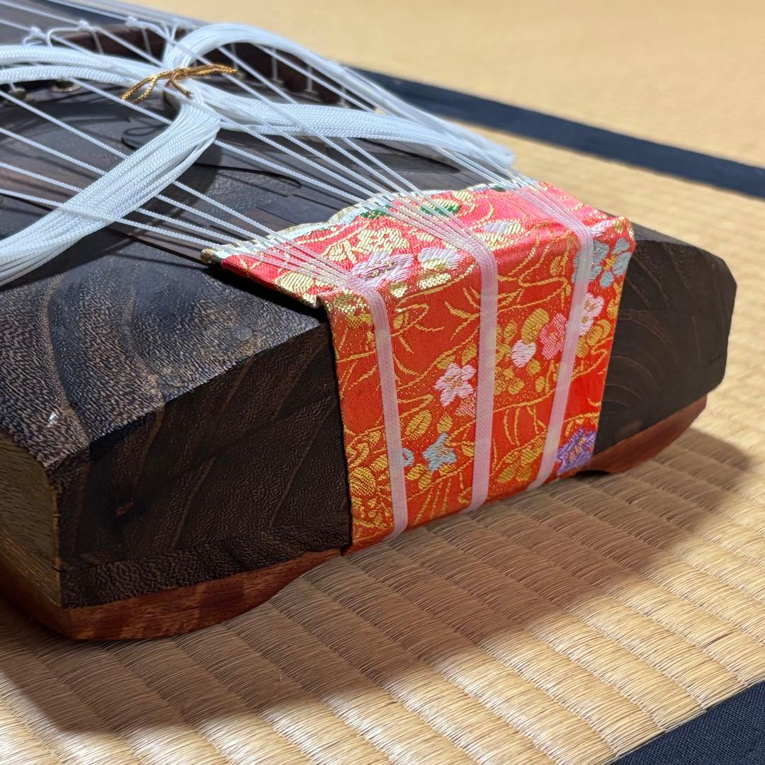 美品　お琴　13弦　福岡あこや