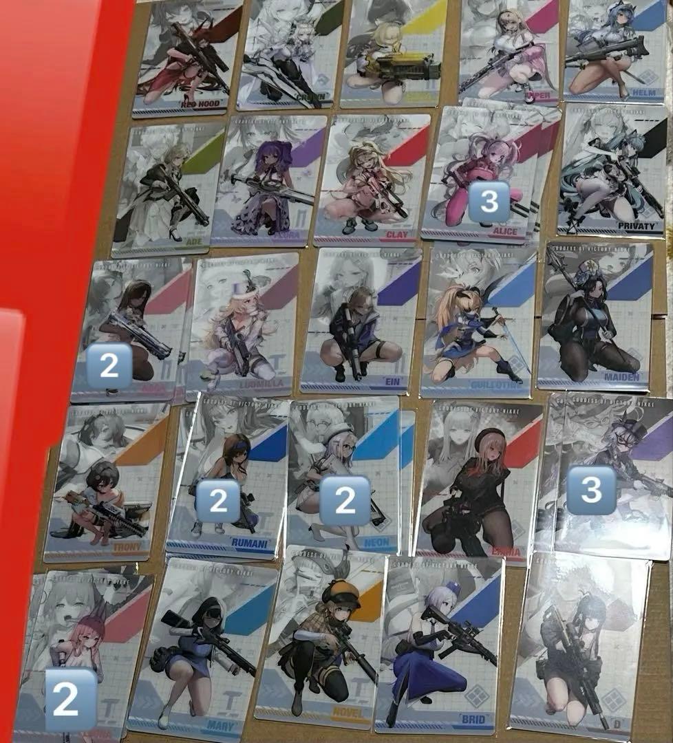 勝利の女神 NIKKE ガンガールメタルカードコレクション