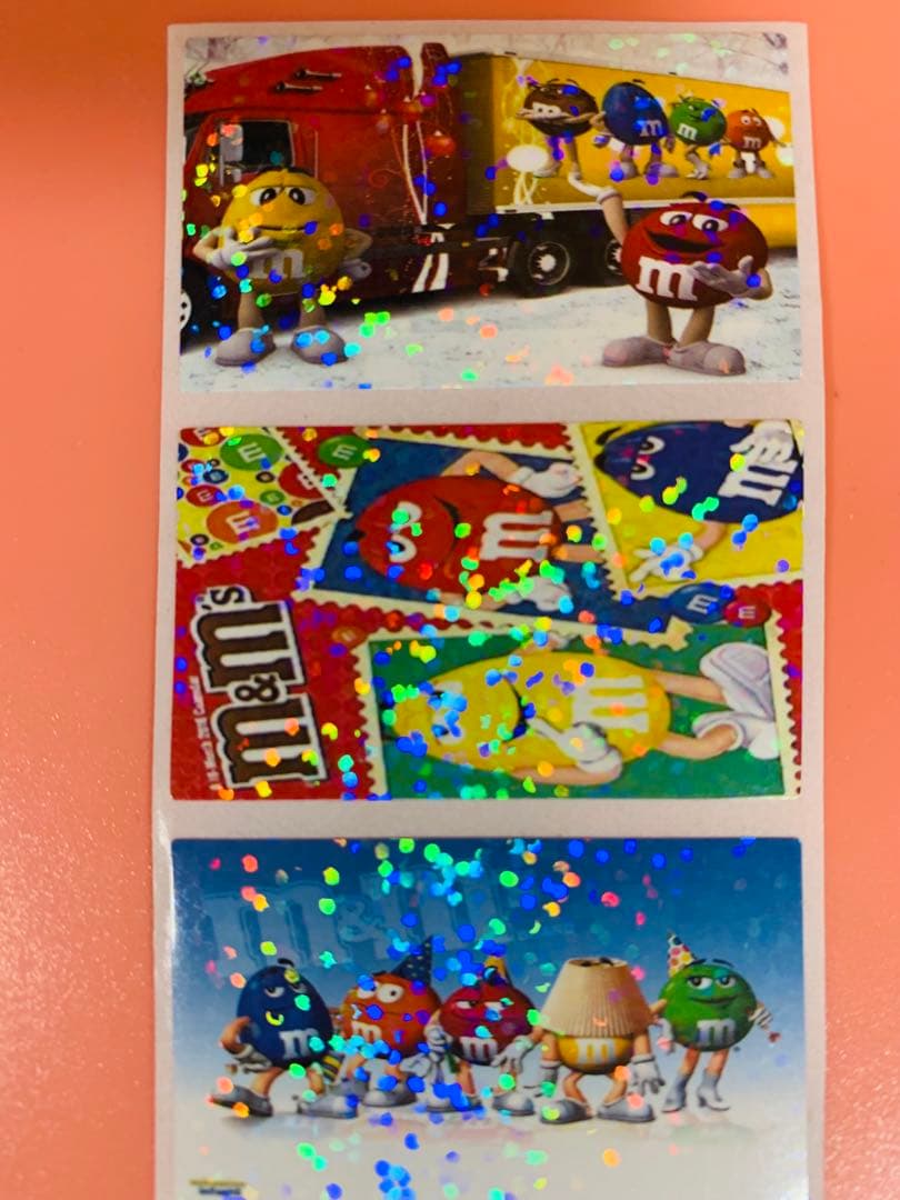 海外　ロールシール　おすそ分け　ホロ