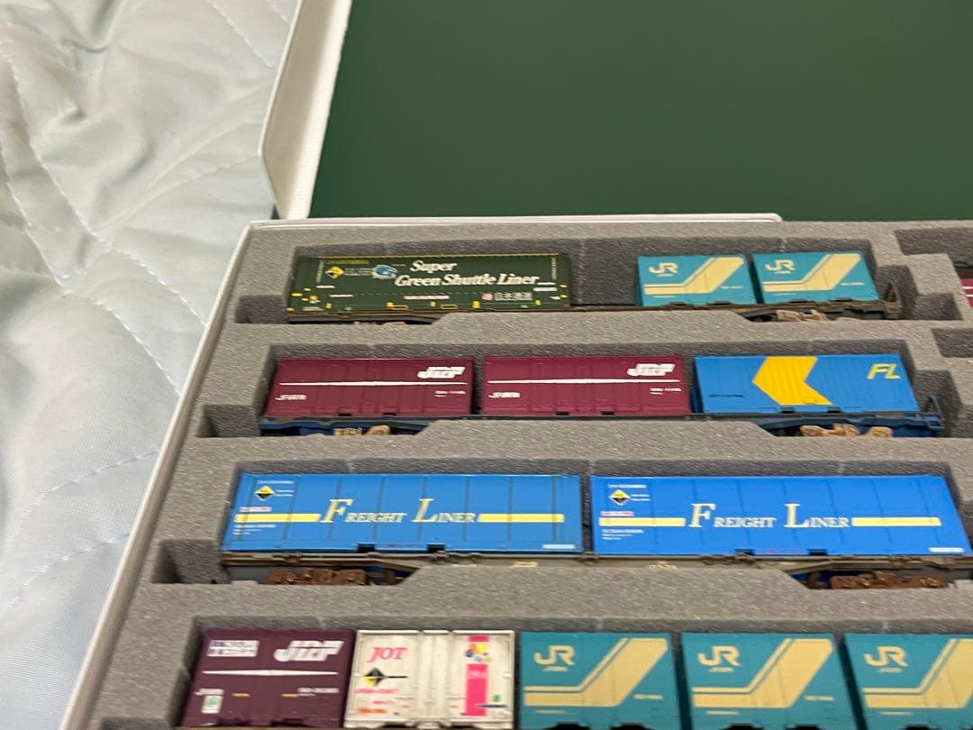 TOMIX コキ＋コンテナ19両セット　ウェザリング済み