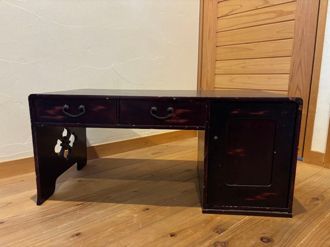 昭和レトロ　古道具　アンティーク文机