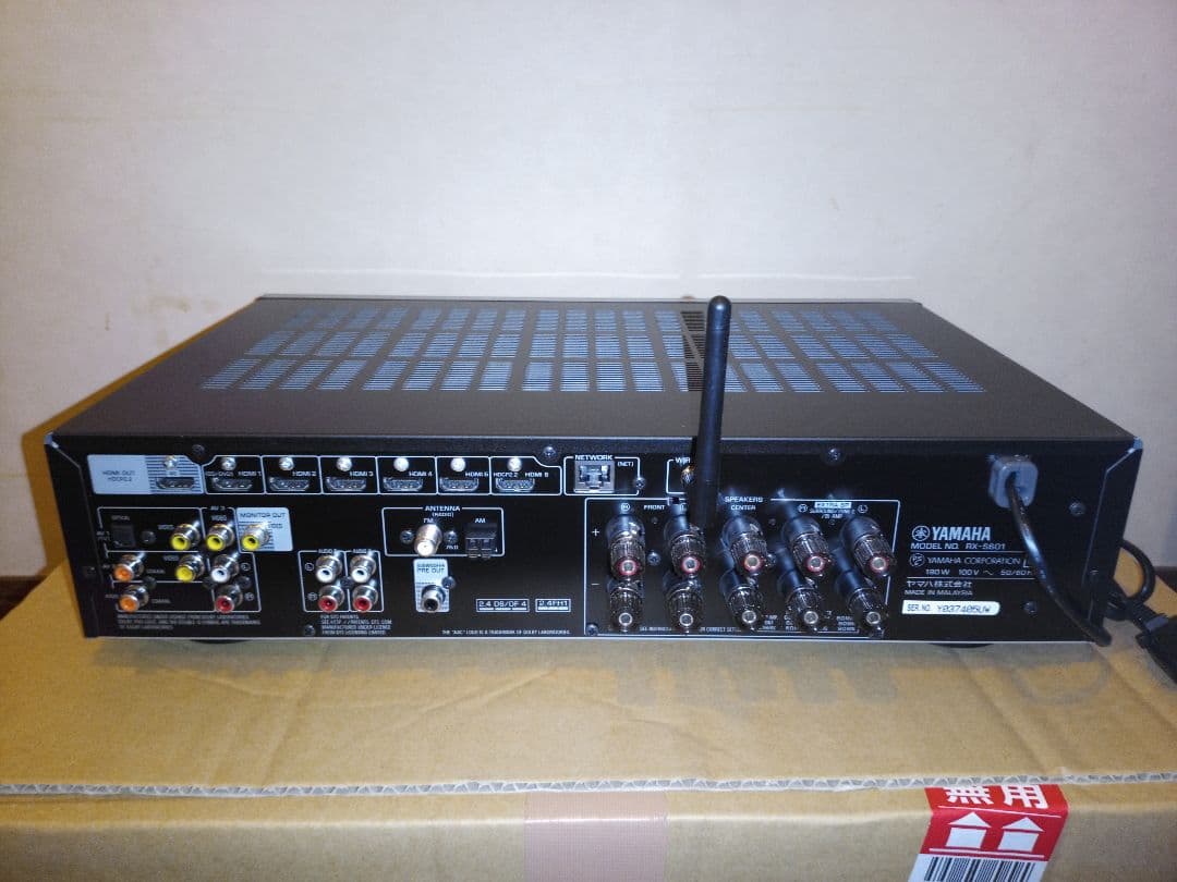 新品同様 ヤマハ RX-S601 5.1ch 4K60p ネットワークオーディオ