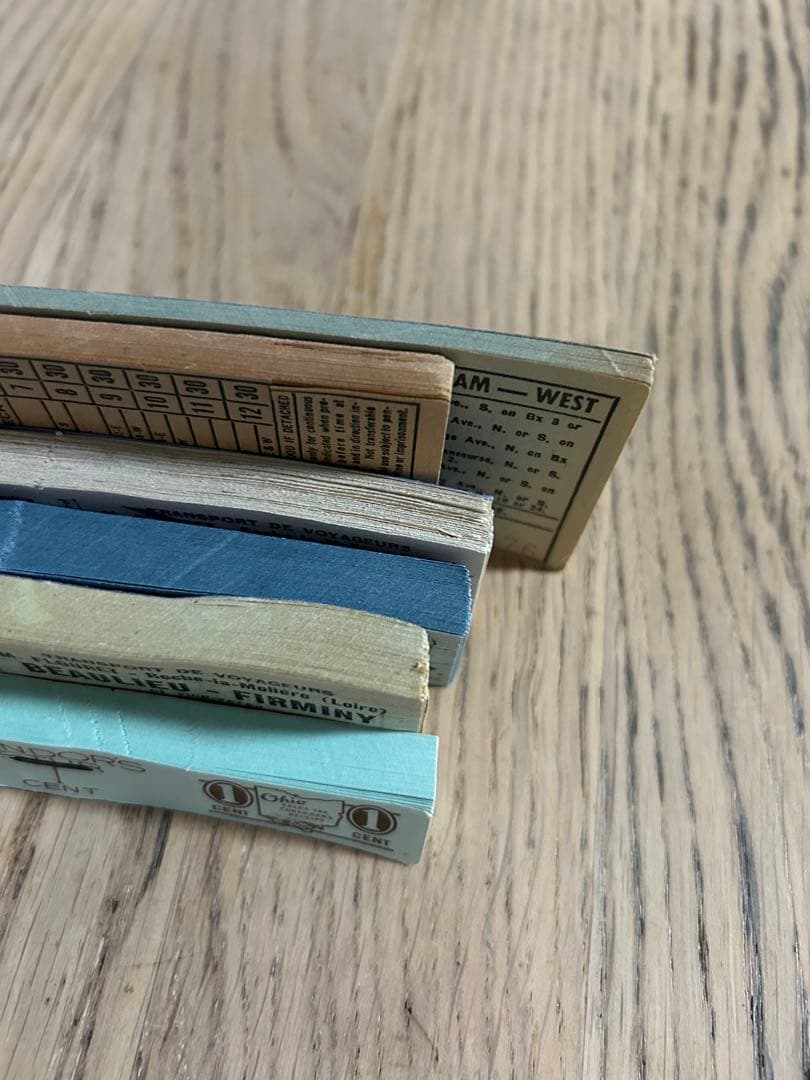 おまとめ　ブロックチケット　6冊 セット② セット③