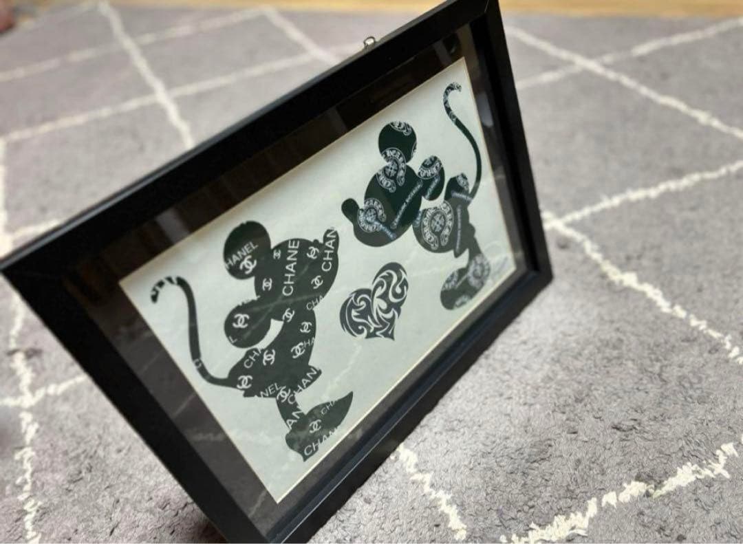 gryson オリジナルアートポスター　ミッキー　シャネル　クロムハーツ