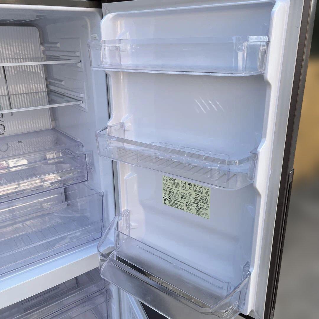 SHARP シャープ　プラズマクラスター 冷蔵庫 271L ブラウン