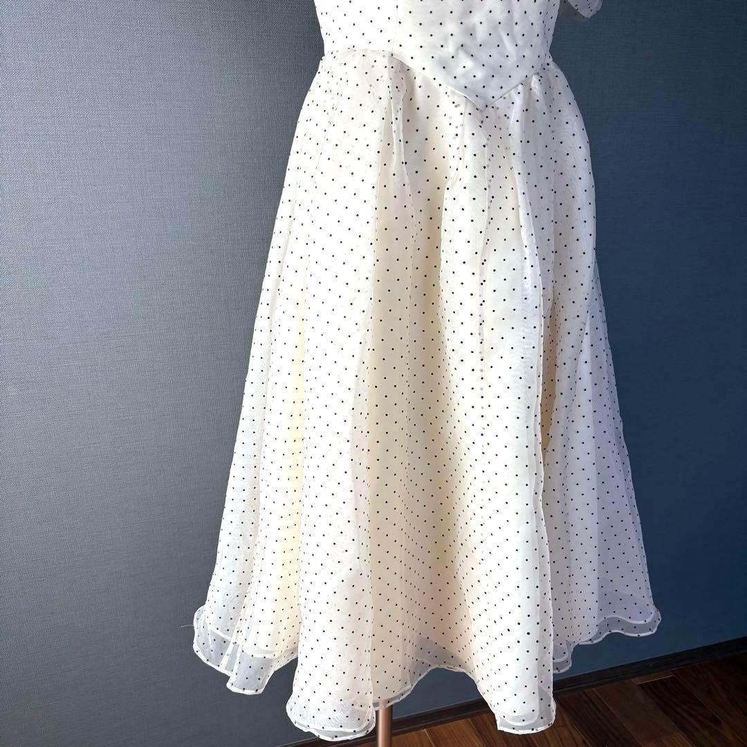 YUKI TORII パーティードレス 結婚式 演奏会 オフショルダー ドット