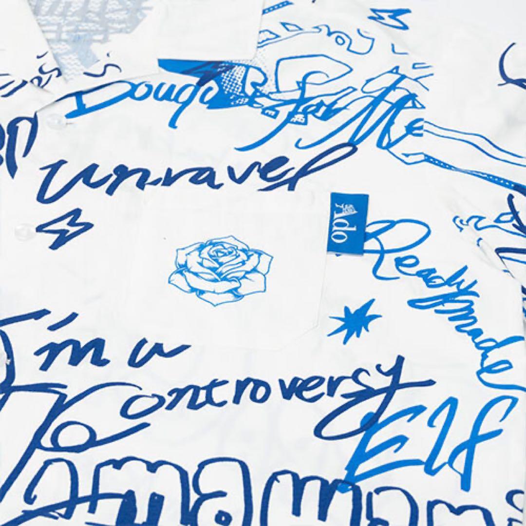 Ｌサイズ オープンカラーシャツ　Ado 5th ポップアップストア　5周年