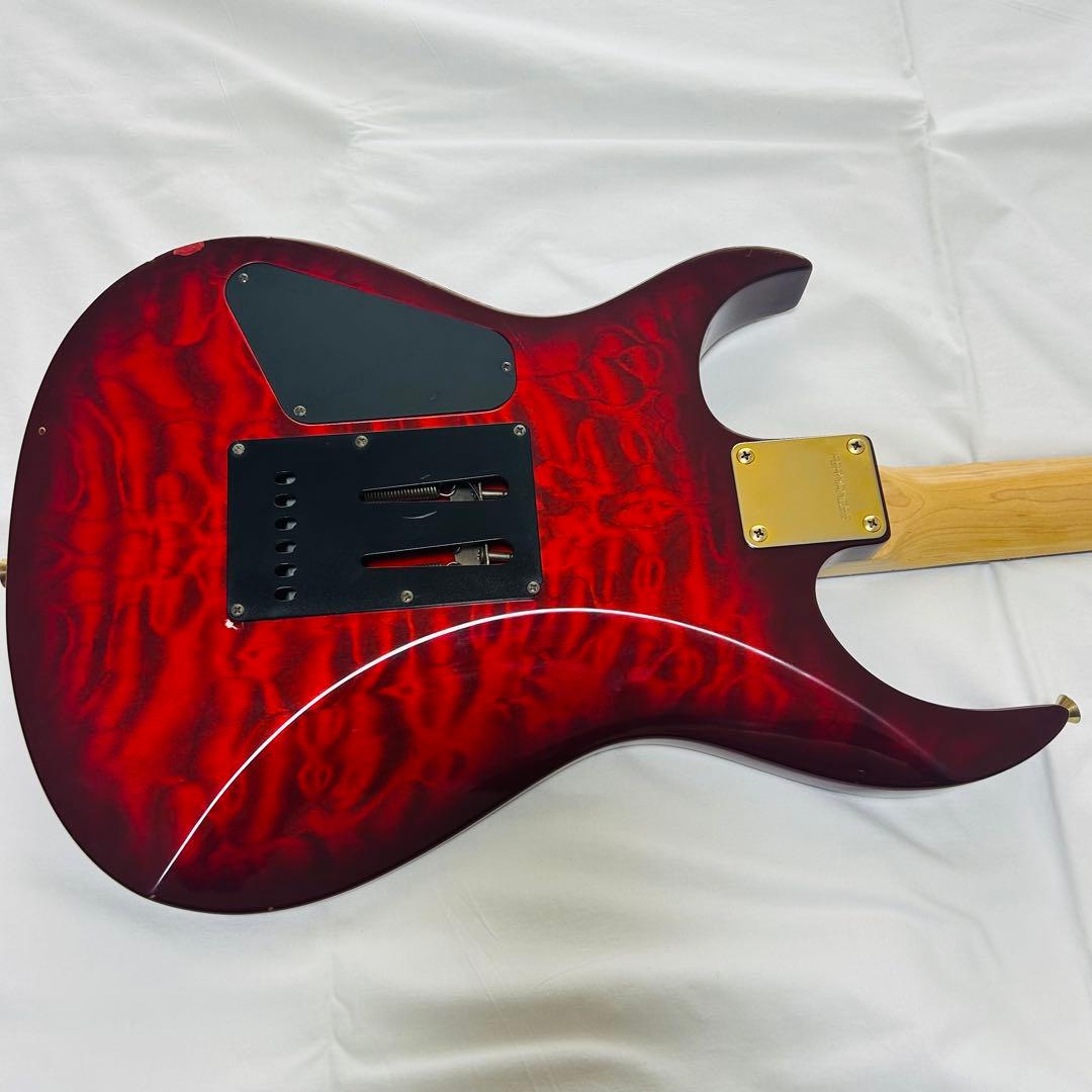 FERNANDES FGZ-420 ギター キルトメイプルトップ 赤 エレキ