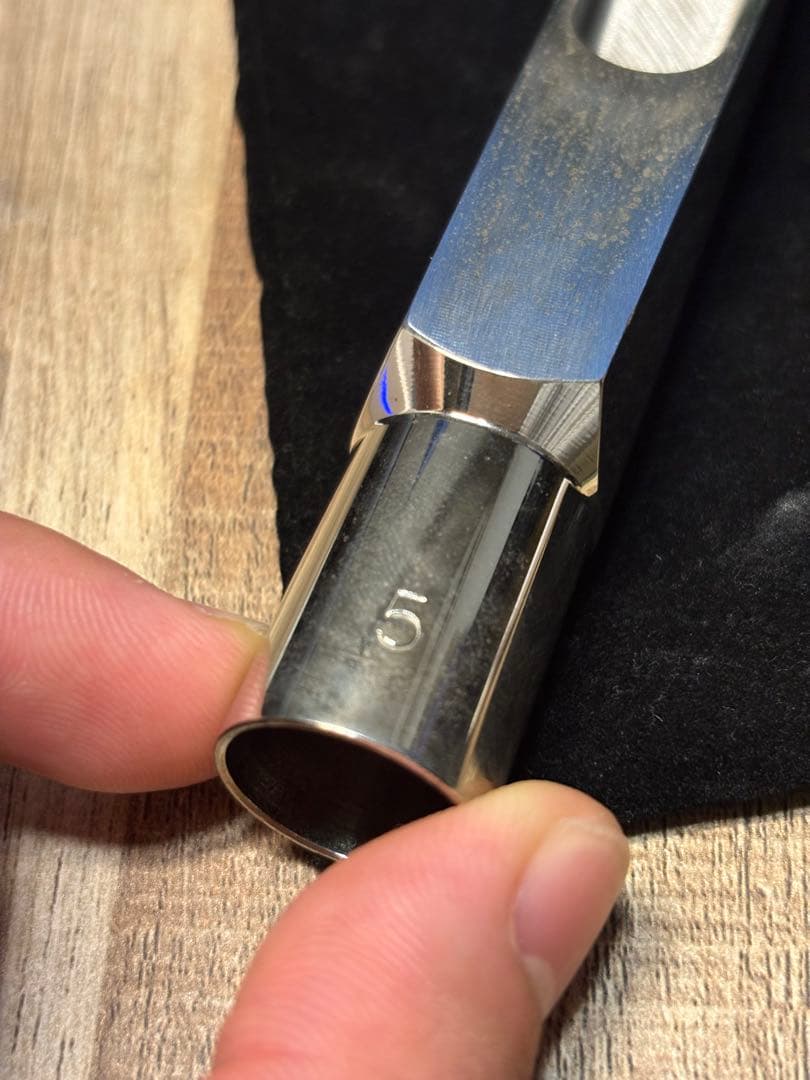 【状態良好】　BGリガチャー　テナーサックス　メタルマウスピース　5番　セット