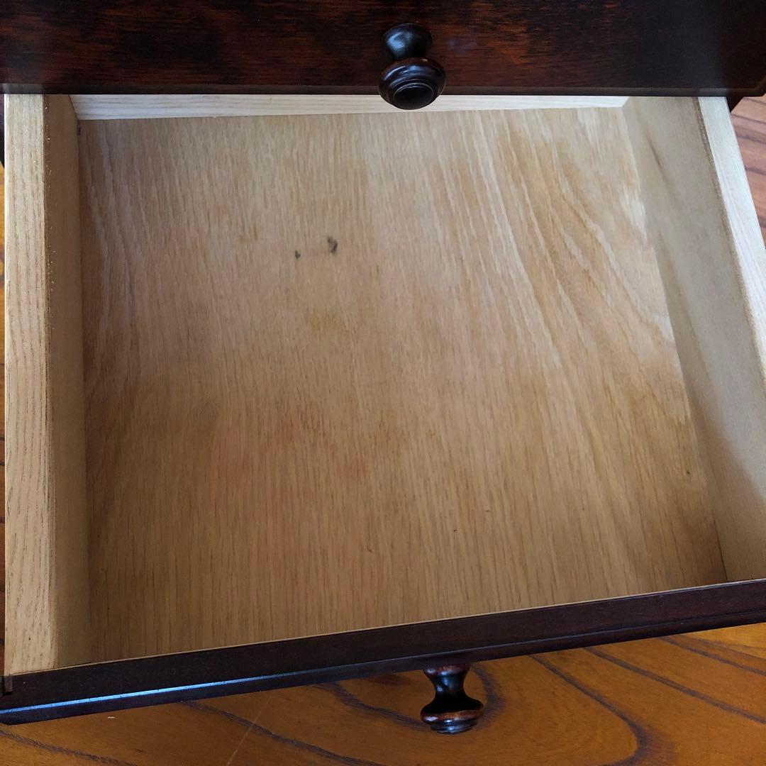 北海民芸　北海道民芸　民芸小箱　チェスト　6段　天然木