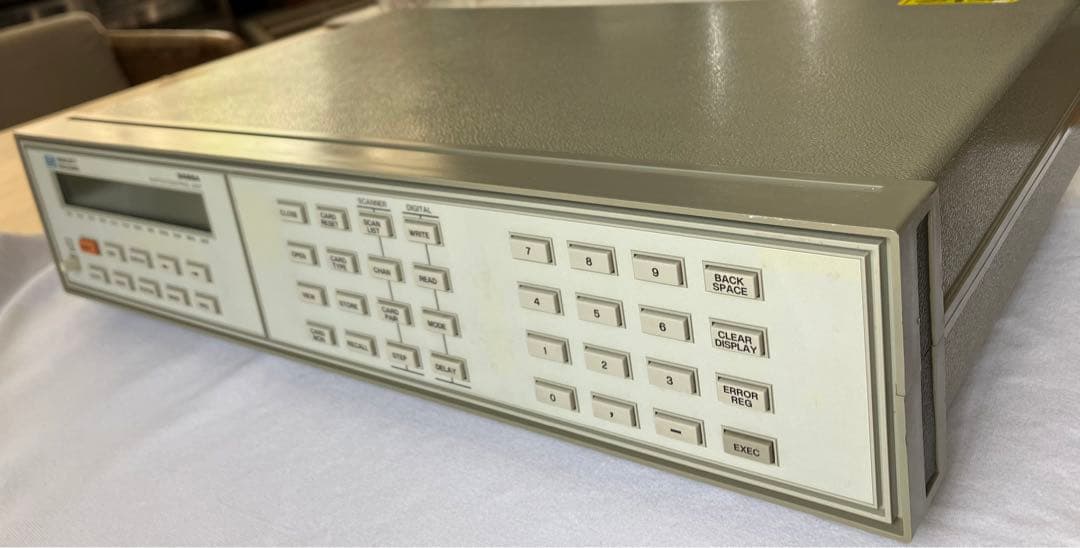 HP 3488A スイッチユニット 4Module付属 GPIB-USB制御付き