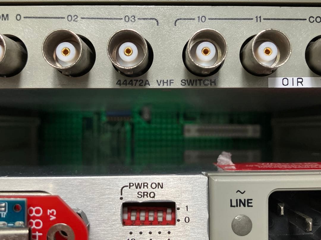 HP 3488A スイッチユニット 4Module付属 GPIB-USB制御付き