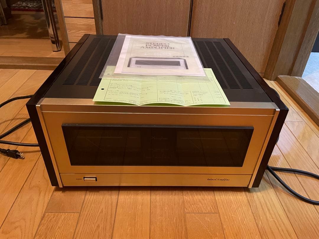 【tennisfan】アキュフェーズP-800 22年メンテナンス済み