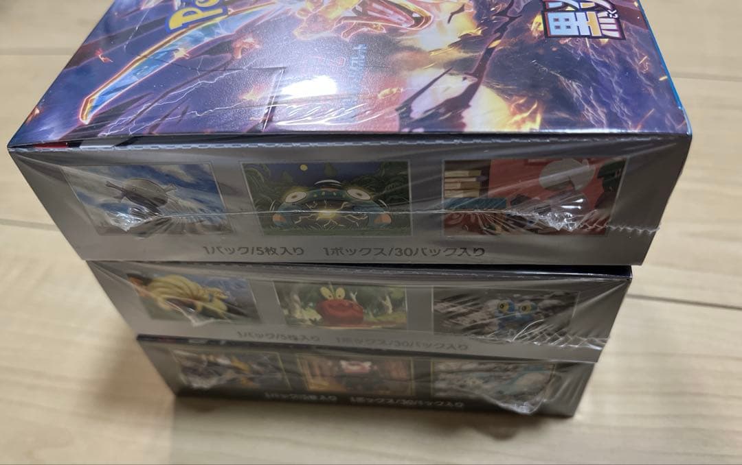 ポケモンカード　BOXセット　シュリンク付き 合計７BOX