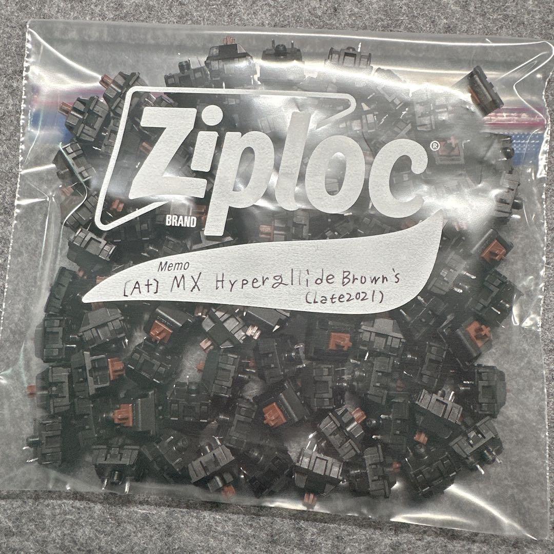 Cherry MX Hyperglide Browns 3pin 87個