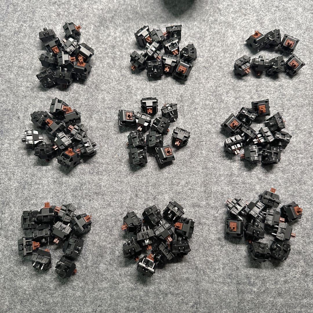 Cherry MX Hyperglide Browns 3pin 87個