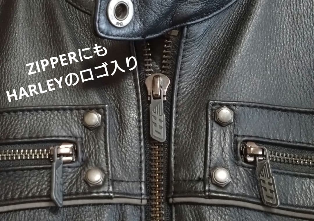 Harley-Davidson ライダースジャケット ベンチレーション付