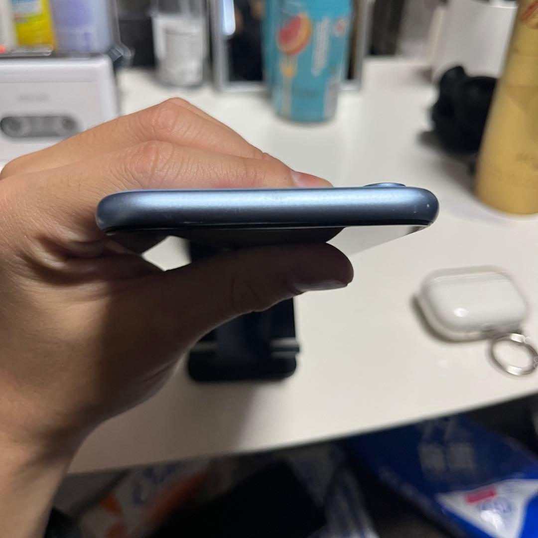 【訳あり品】iPhoneXR ブルー　128GB SIMロック解除済み