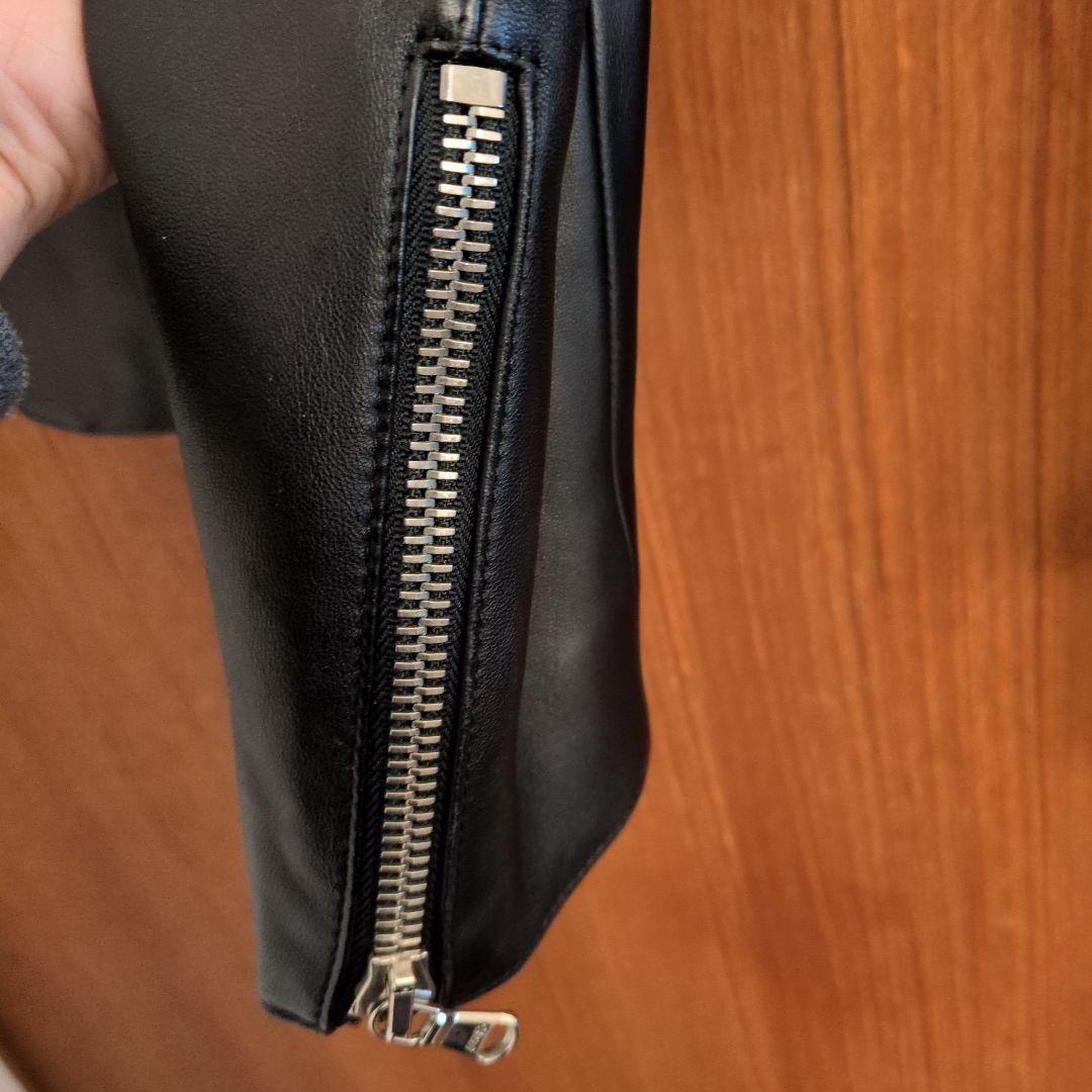 DENIM×tomrrowland別注 シングルライダースジャケット サイズ44