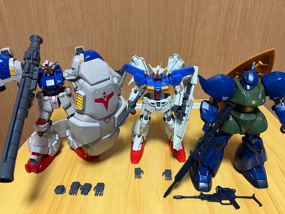 フルバーニアン、サイサリス、ゲルググMG3体セット