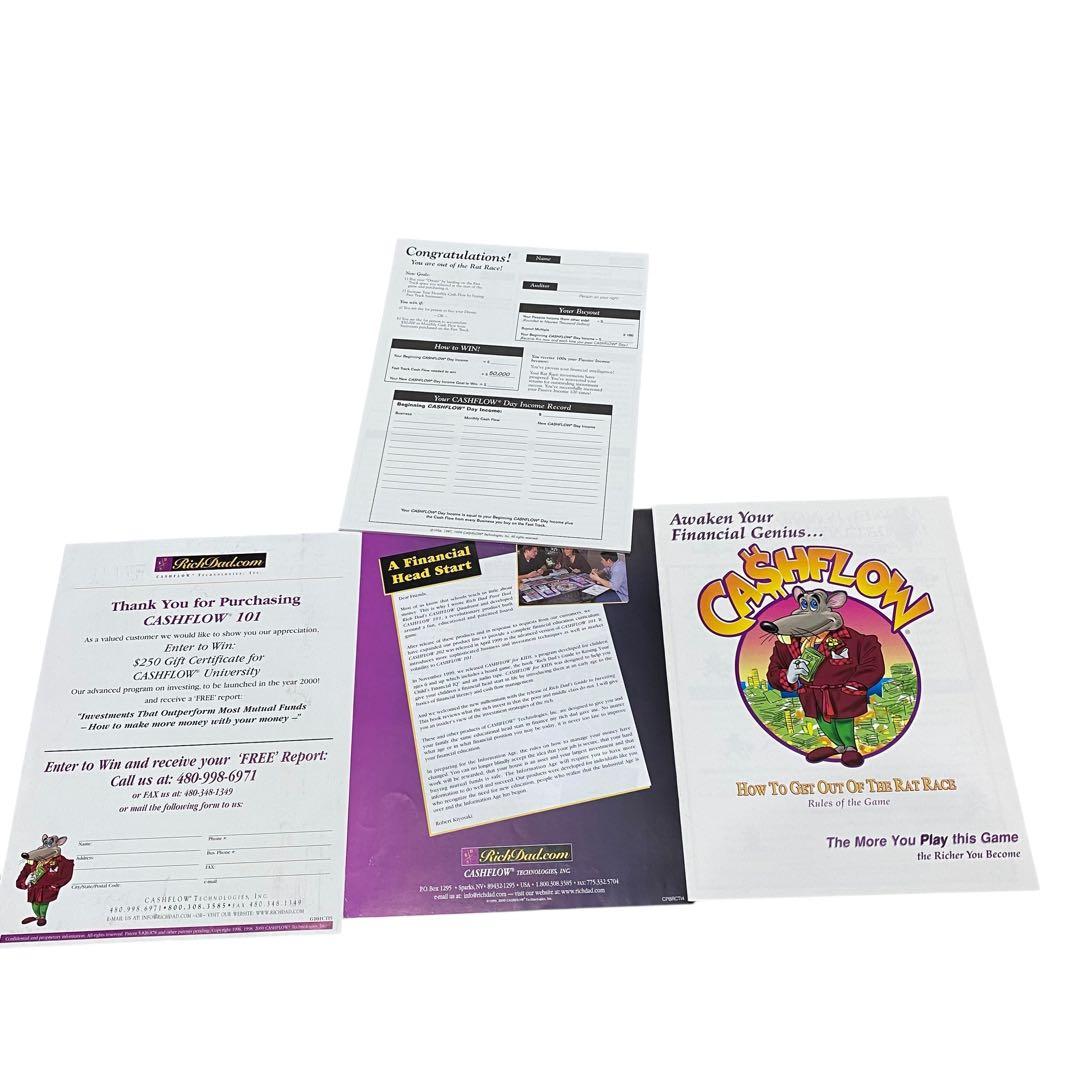 【美品・欠品なし】キャッシュフロー101英語版