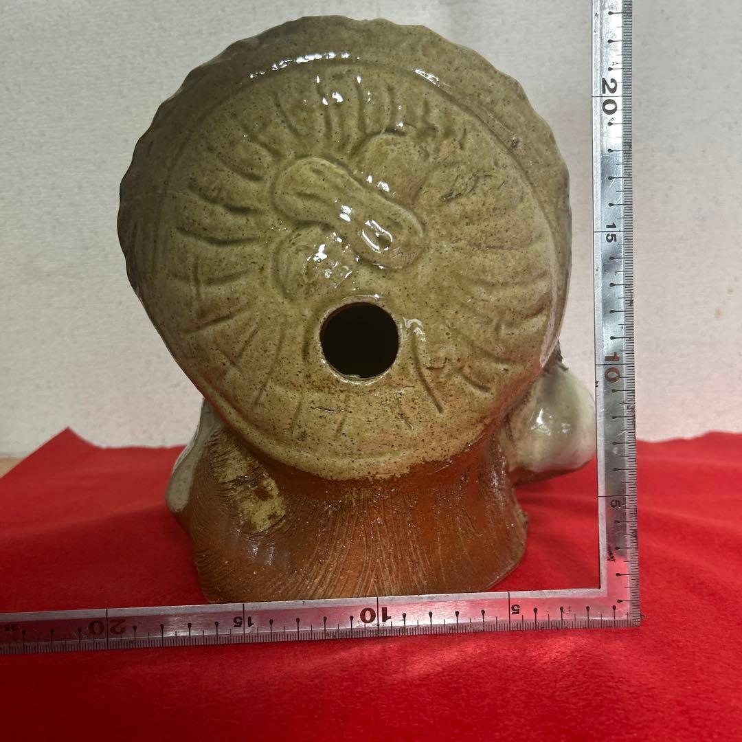 自宅保管品　狸の置物