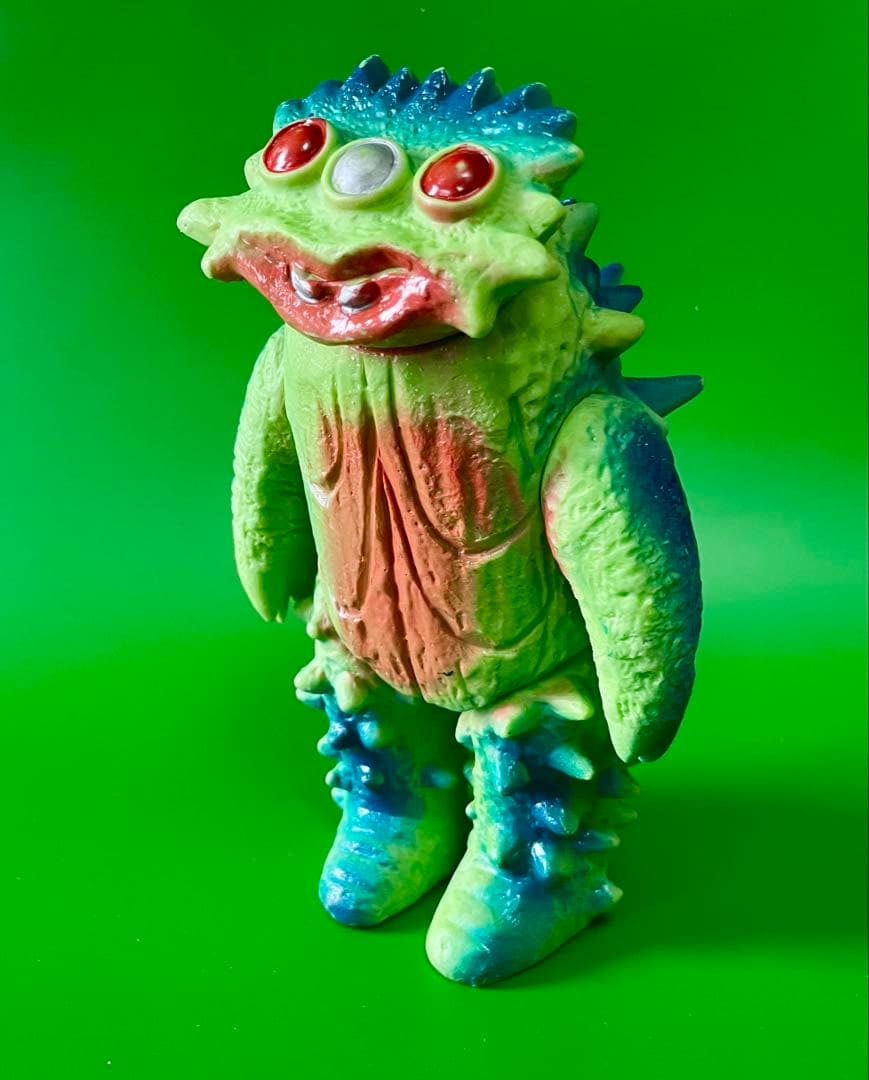 ビーコン ソフビ人形 美品 ブルマァクマルサンM1号 昭和レトロ