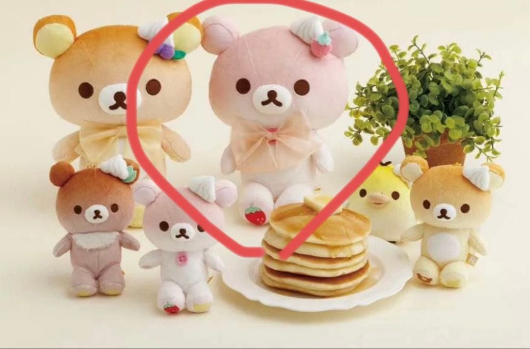 リラックマ　韓国　公式品　ポップアップ　ぬいぐるみ コリラックマ