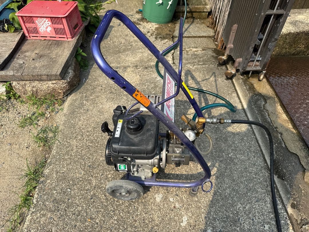 ARUMITSU 高圧洗浄機　ポータブルジェット　農機洗浄機　中古品