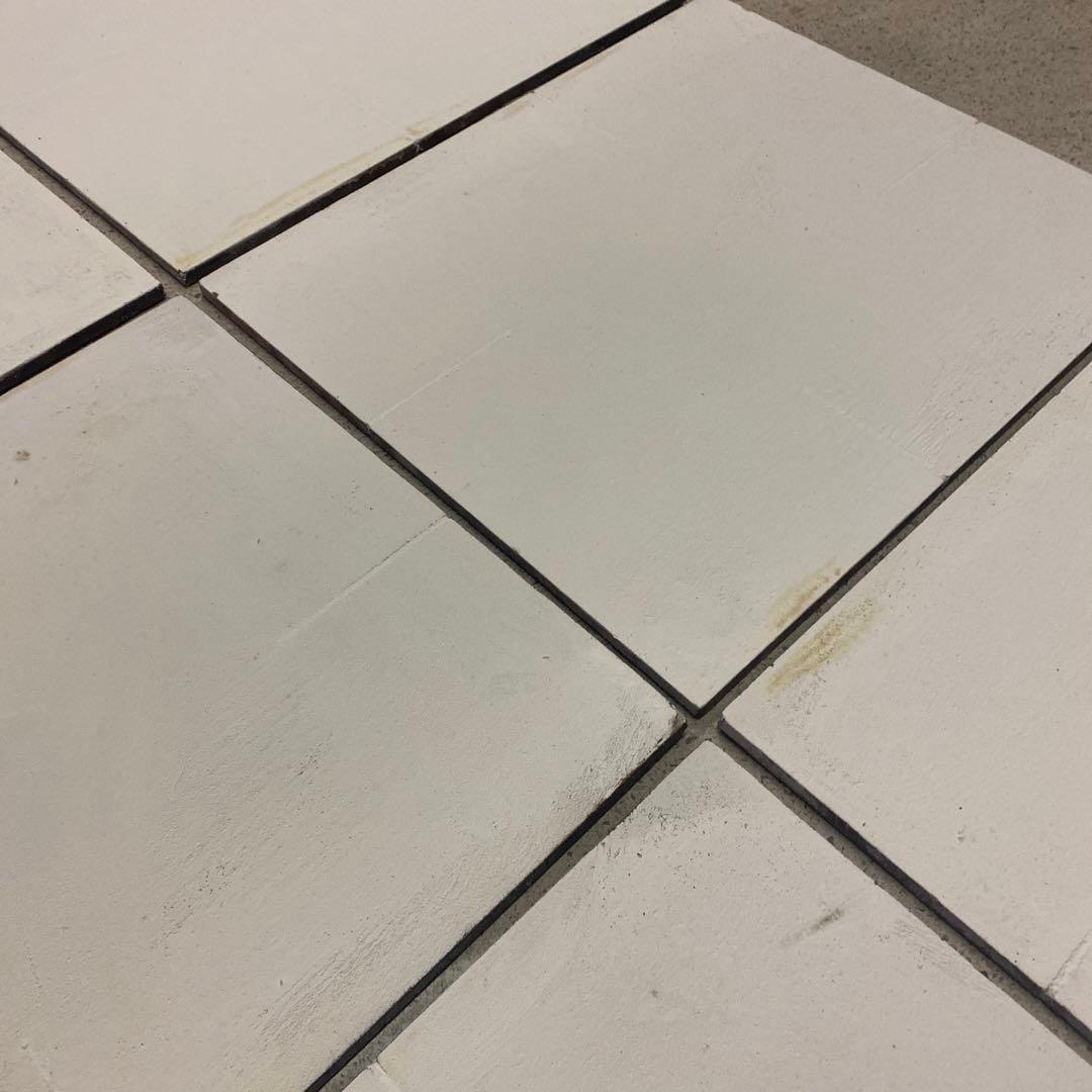 【中古品】陶芸　棚板35×40(厚8mm)7枚組①(スリット有り)