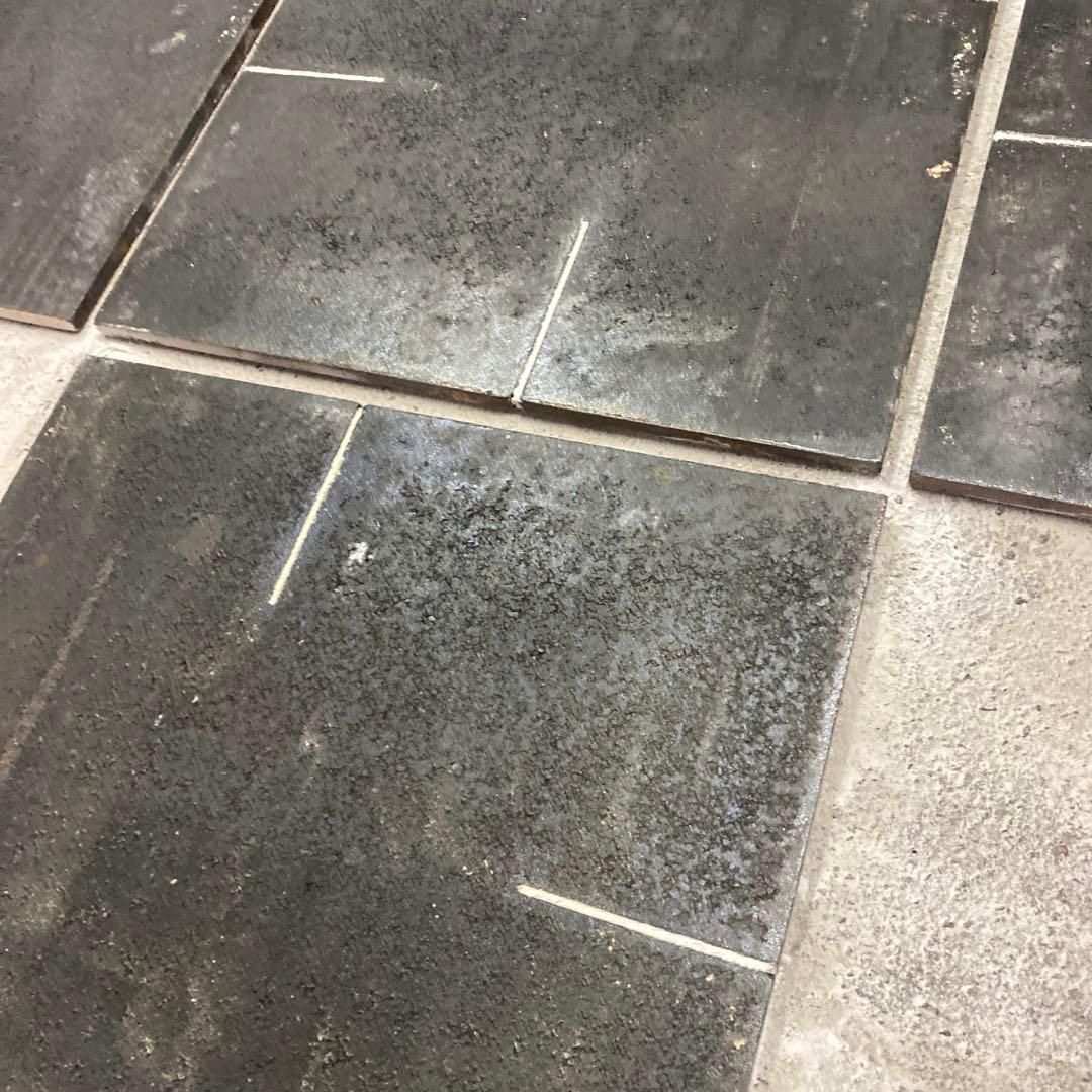 【中古品】陶芸　棚板35×40(厚8mm)7枚組①(スリット有り)