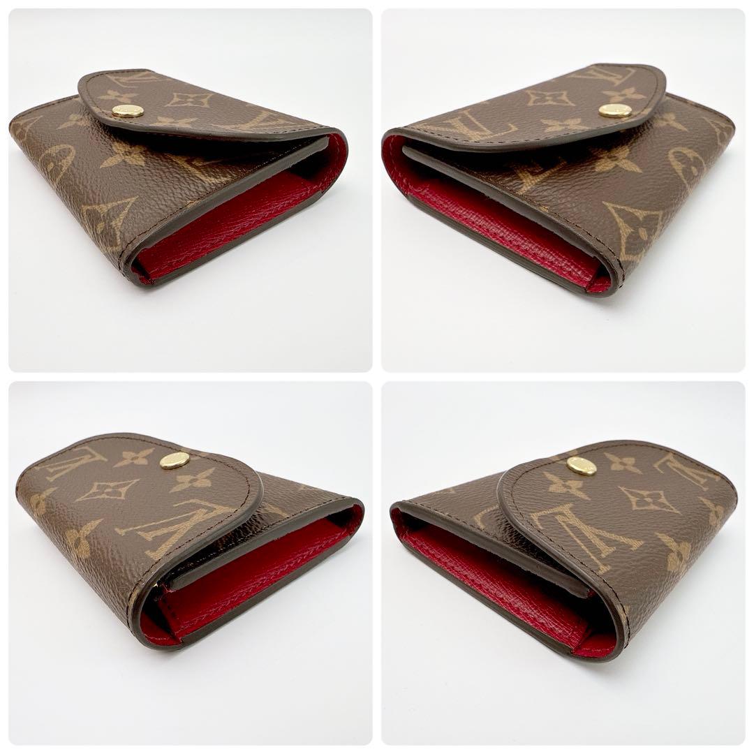 ルイヴィトン ポルトモネ ロザリ コンパクトウォレット ケース 小銭入れ