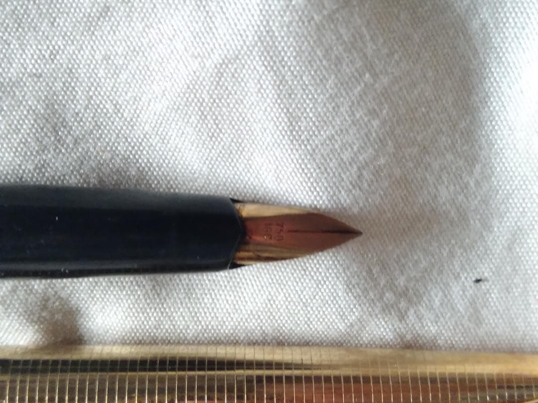 ペリカン　P495 万年筆 金張り　EF