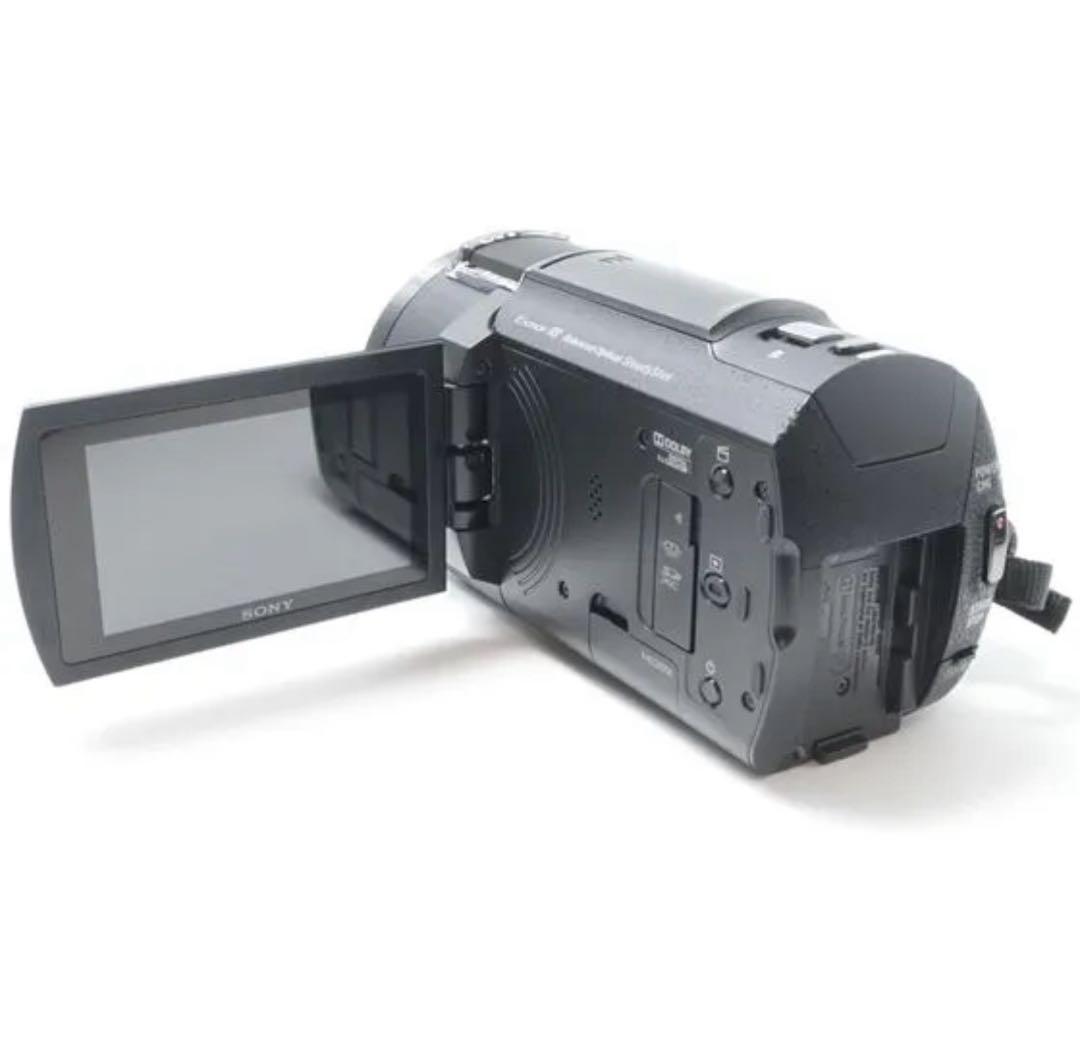 【美品】SONY 4K ハンディカム FDR-AX45 本体・充電器付き