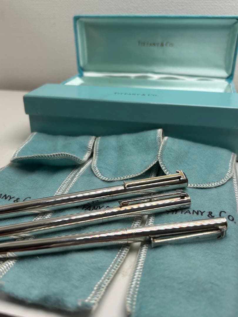 まとめ売りTIFFANY エクゼクティブ Tクリップ ボールペン ティファニー