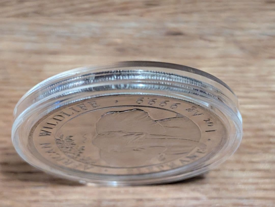 (保証書付)2021年 ソマリア　エレファント1オンス銀貨