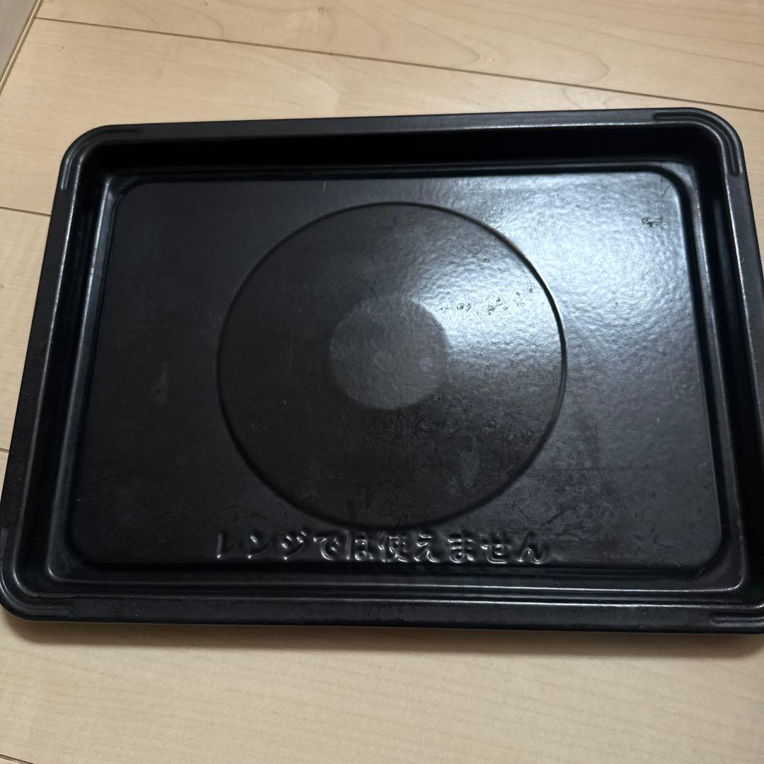 HITACHI 日立グリルプレート アルミ製 ストライプデザイン　x2