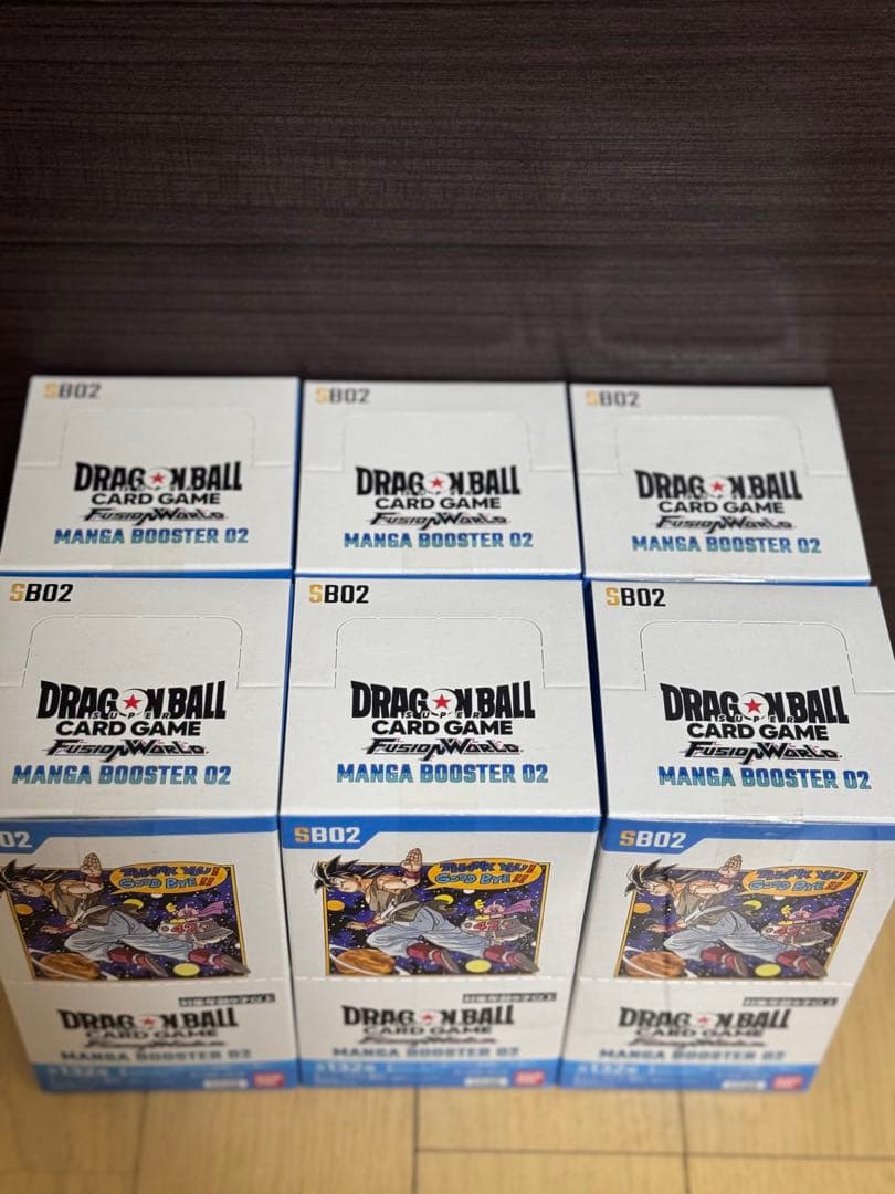 ドラゴンボールフュージョンワールド　マンガブースター02 テープ付き6BOX